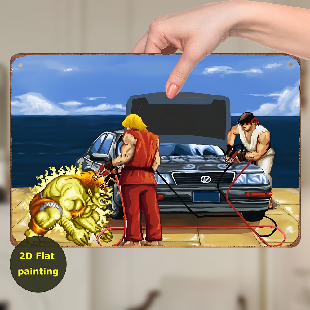 Vintage Eisen-Schild Poster Fr – Arcade Games & Vending Llc Photos Bewertung und Preis