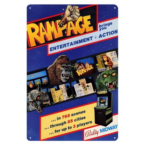 Rampage Retro Arcade-Videospie – Arcade Games & Vending Llc Photos Bewertung und Preis
